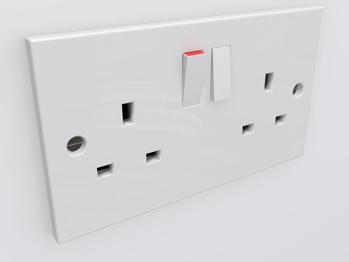 MAINS SOCKET WARNING